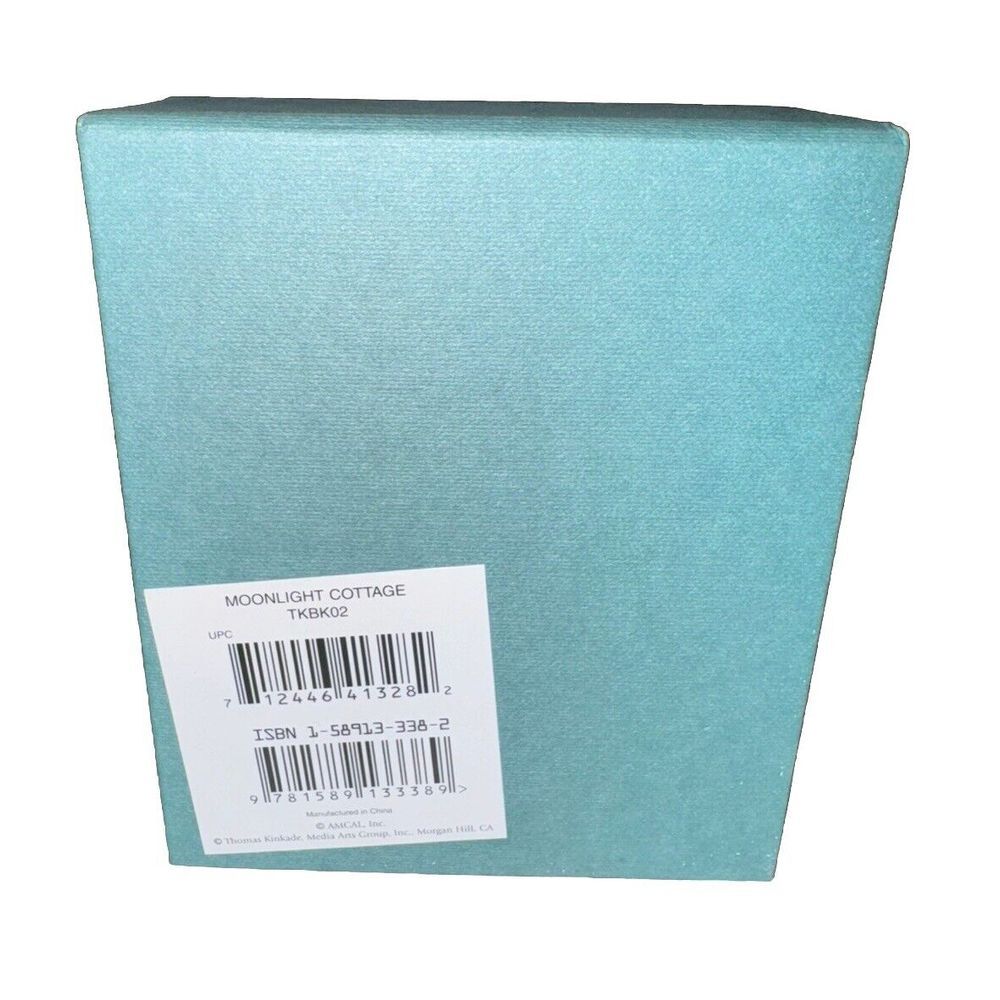 Thomas Kinkade Moonlight Cottage Keepsake Box 250 Sheets Notepaper TKBK02 NEW - Picture 7 of 7
